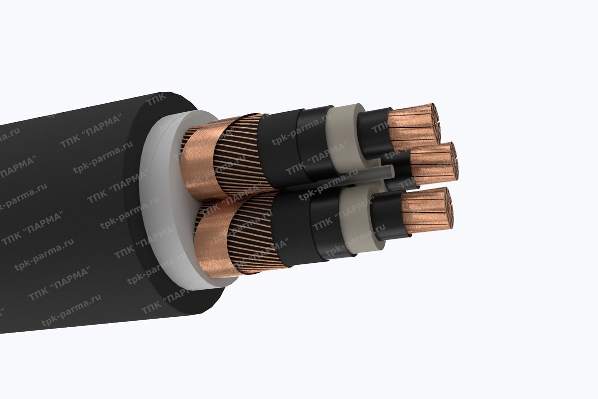 Фотография провода Кабель ПвВ 3х240/95 - 15кВ