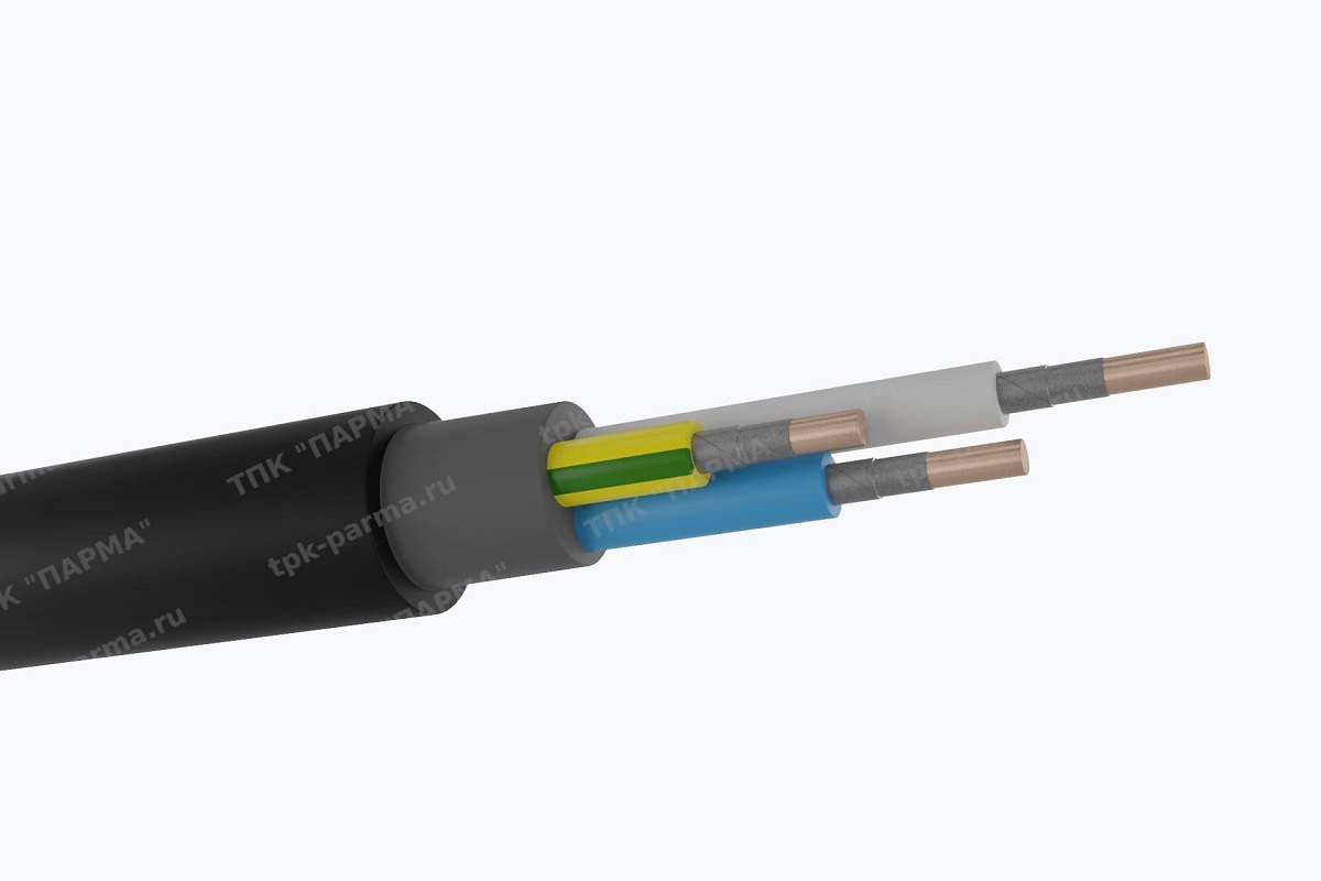 Фотография провода Кабель ПвВГнг(A)-FRLS 3х35 - 1кВ